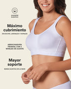 Brasier en algodón facilitador de postura, All in One Bra