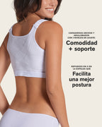Brasier en algodón facilitador de postura, All in One Bra