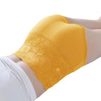 Cintura alta tamanho grande com decote em v cintura alta roupa interior feminina calcinha de renda de algodão quente tentação meninas cuecas de barriga