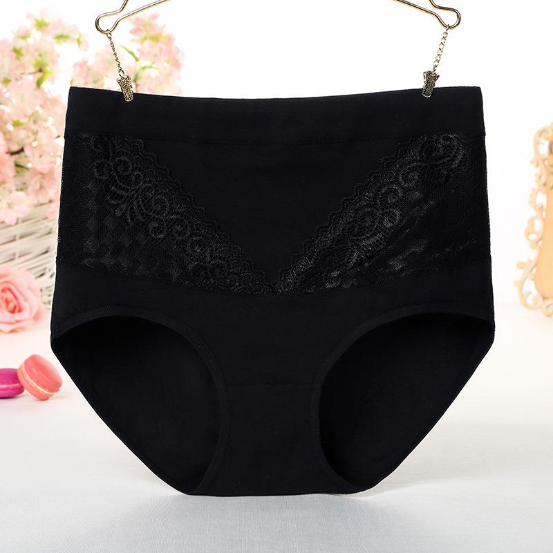 Culotte taille haute en coton – vue de face