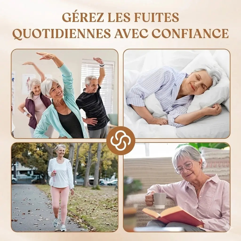 SofiLace - Culotte Taille Haute Élégante – Confort & Protection Anti-Fuites