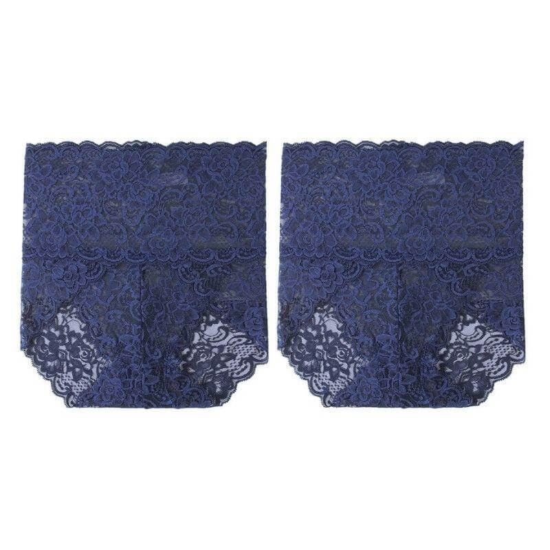 Lot de 2 Culottes Modelantes Dentelle Taille Haute