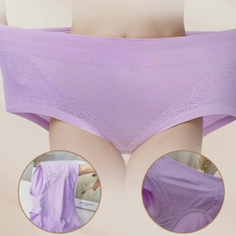 SofiLace - Culotte Taille Haute Élégante – Confort & Protection Anti-Fuites